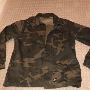 Limited edition Stussy, camo jacket